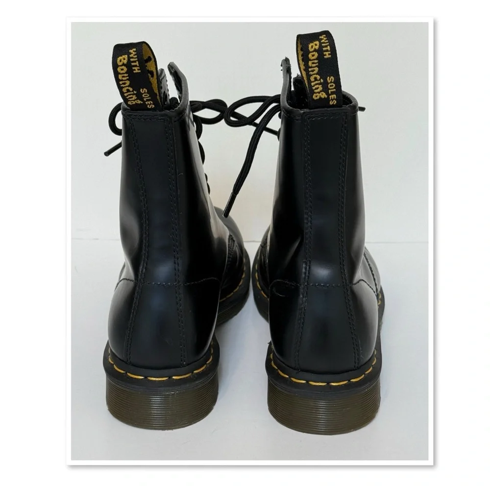 Dr. Martens 1460 Black Lace-Up Boots - Picture 5 of 11